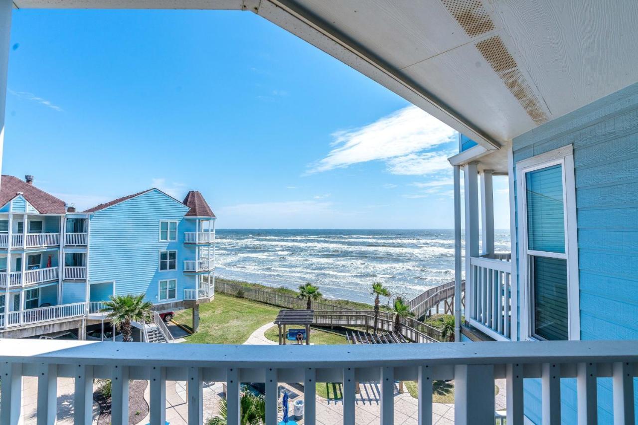 Steps To Pool And Beachamazing Views From Two Balconies Galveston Exterior photo