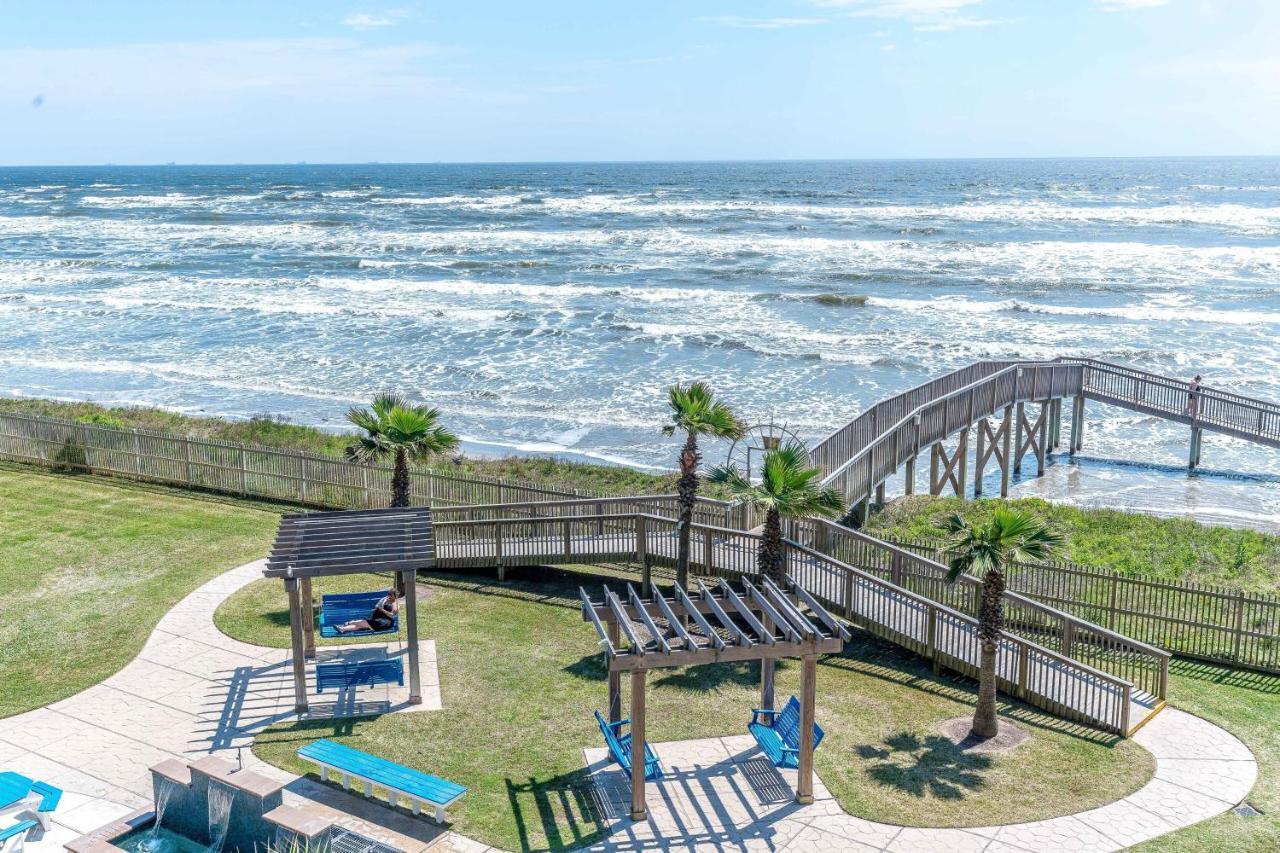 Steps To Pool And Beachamazing Views From Two Balconies Galveston Exterior photo
